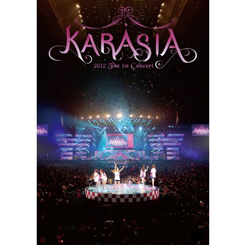 KARA 2012 ツアー KARASIA DVD スンヨン、ギュリ、ニコルDVD